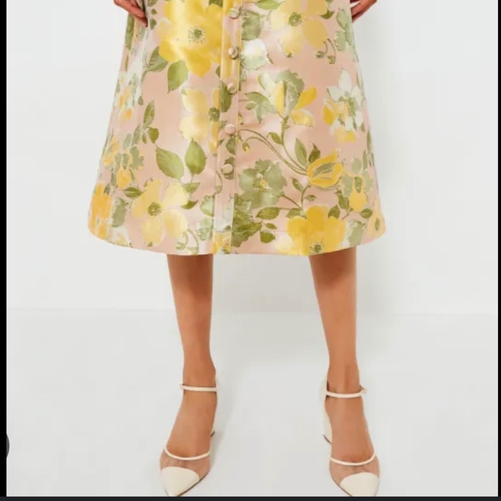 Pomander Place Lotus Jacquard Adalyn Skirt - S
